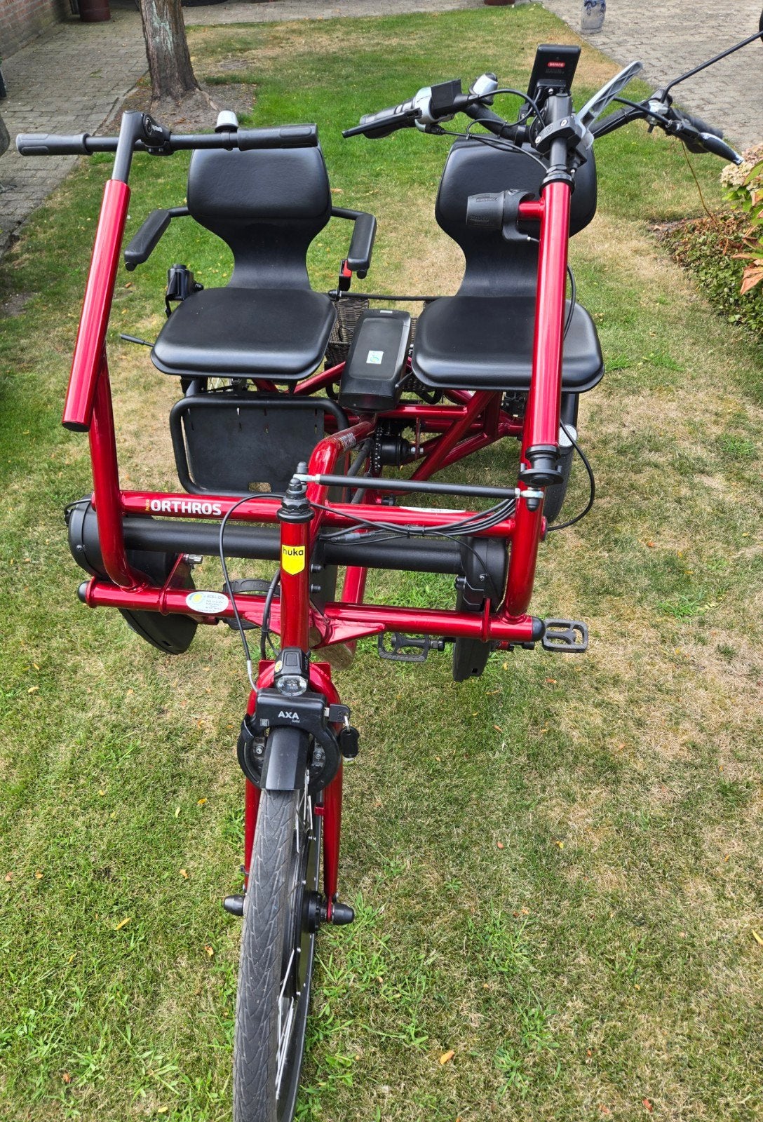 duo fiets, Ophalen, Gebruikt