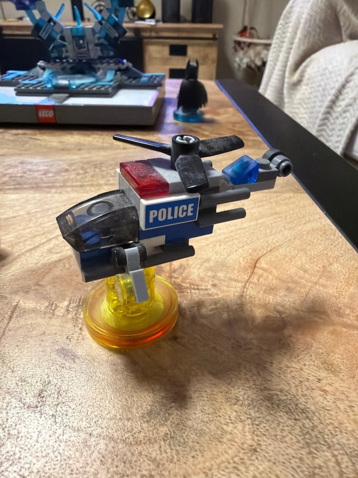 LEGO Dimensions Politie Helikopter - Batman Movie, Ophalen of Verzenden, Zo goed als nieuw, Overige merken