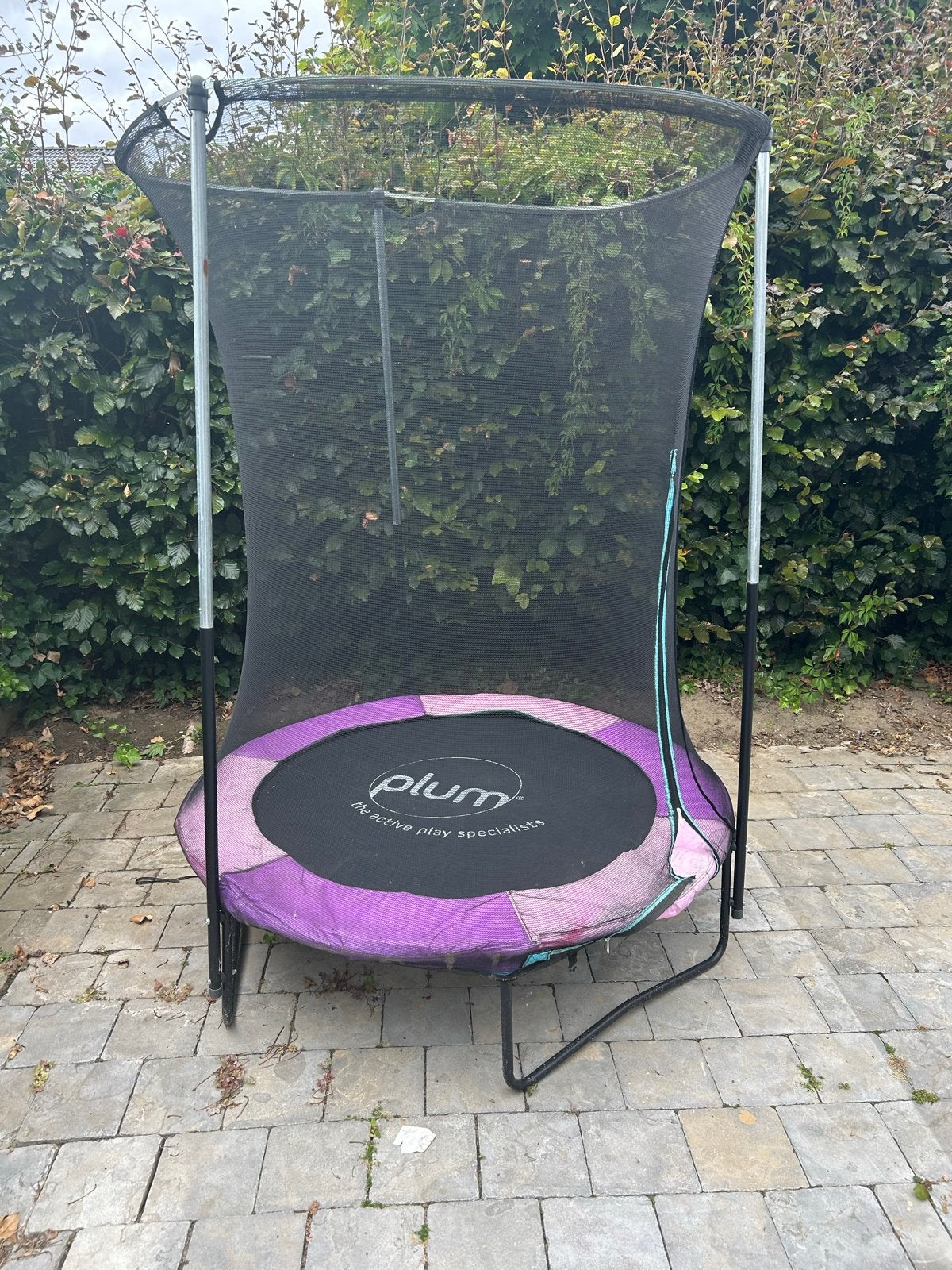 Plum trampoline 140 cm met veiligheidsnet, Kinderen en Baby's, Ophalen, Gebruikt