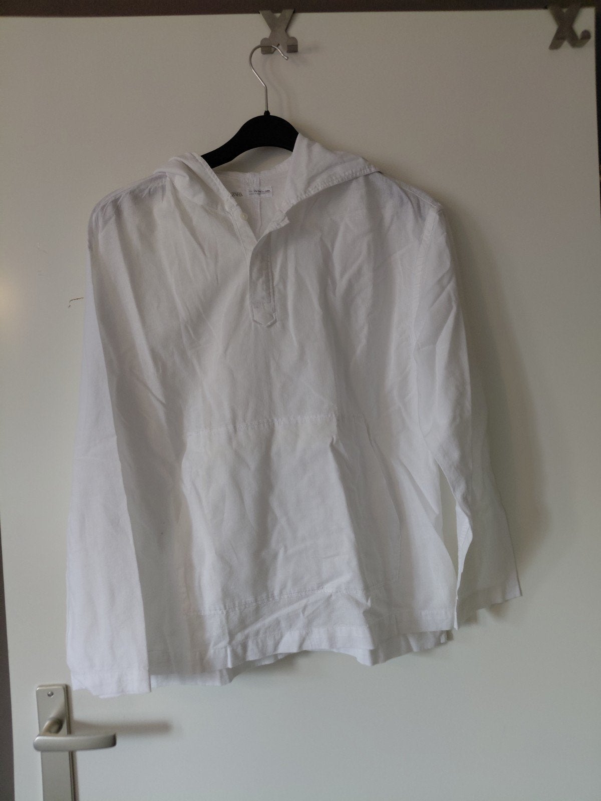 Witte Zara hoodie maat 164, Kleding | Heren, Ophalen of Verzenden, Zo goed als nieuw, Zara