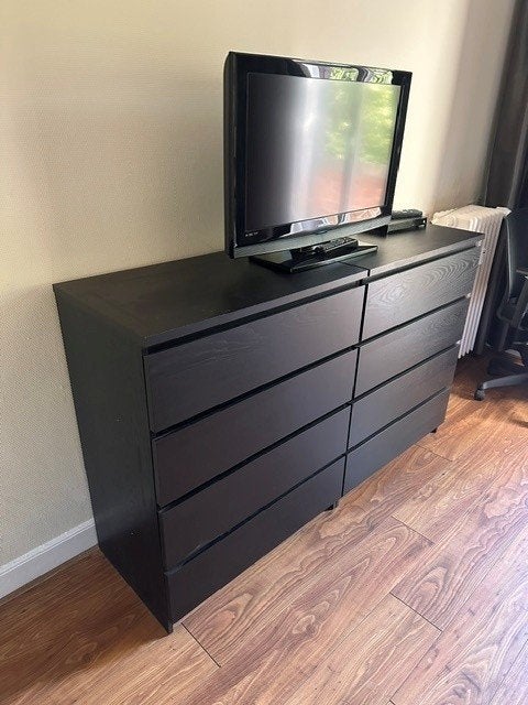 Per stuk: IKEA MALM ladekast, Ophalen, Overige materialen, Gebruikt, 100 tot 150 cm