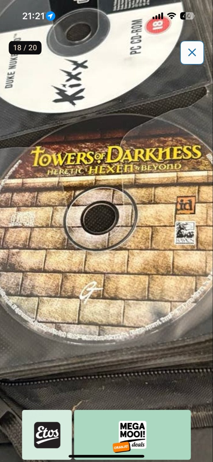 Grote collectie PC CD-ROM games en software en 25 meer cd’s, Gebruikt, Vanaf 18 jaar, Overige genres, 1 speler