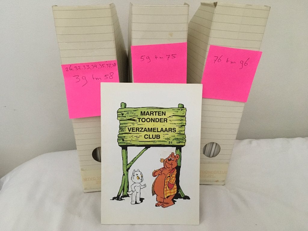 Toondertijd (veel) tijdschriften, Ophalen of Verzenden, Olivier B, Bommel en Tom Poes, Zo goed als nieuw, Overige typen