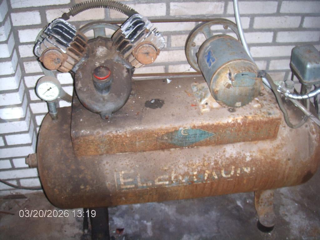 compressor, Doe-het-zelf en Verbouw, Ophalen, Minder dan 200 liter/min