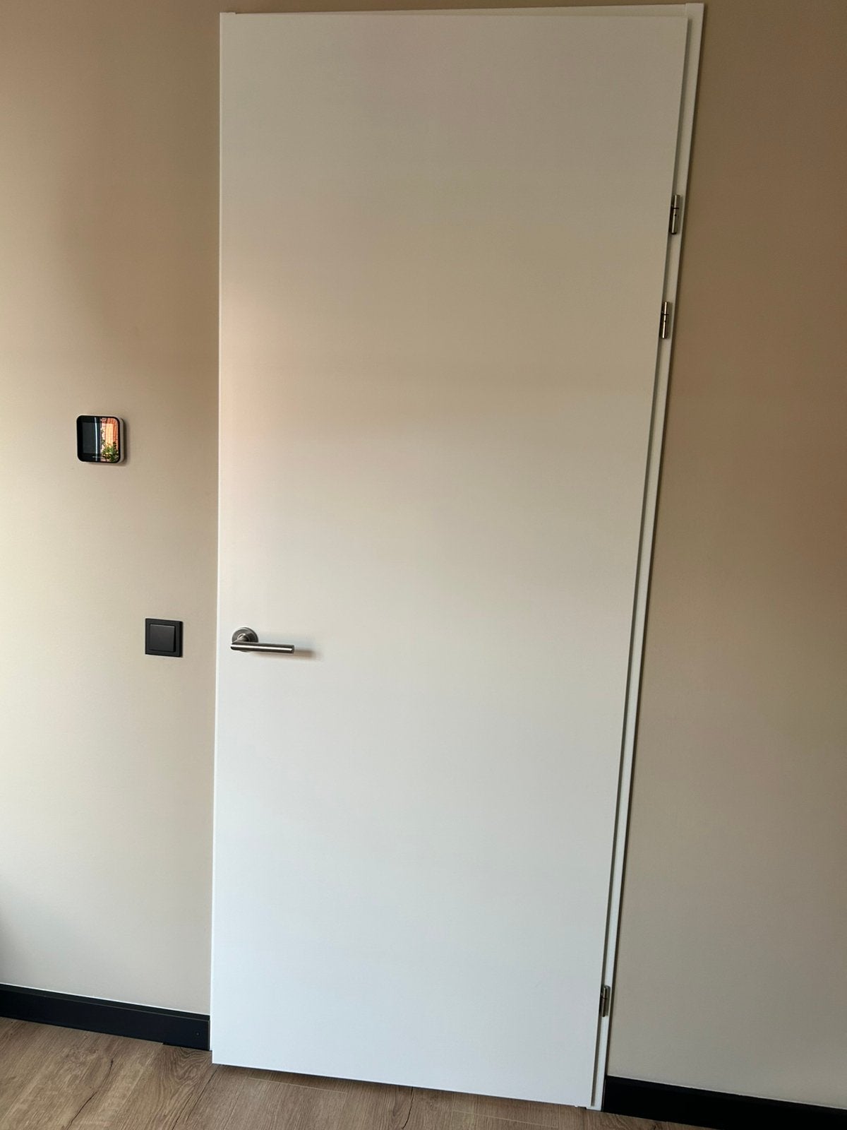 Witte deur, Doe-het-zelf en Verbouw, Ophalen, Zo goed als nieuw, Binnendeur, 215 cm of meer