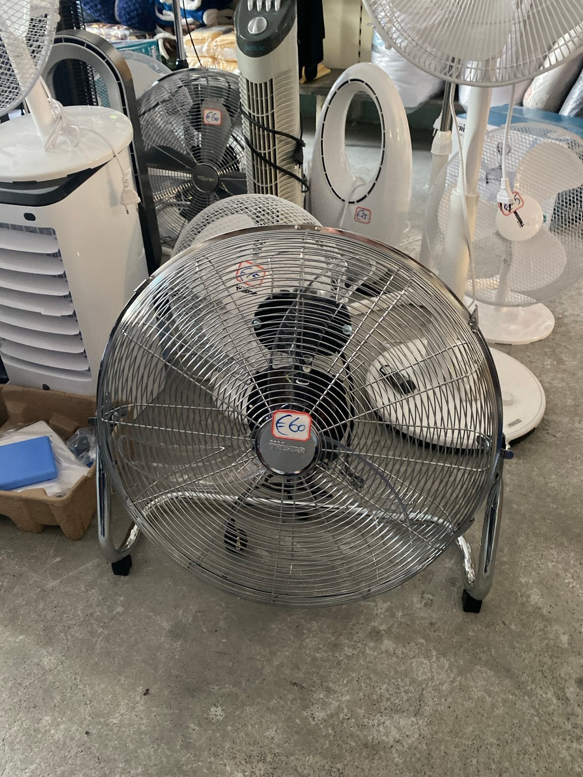 Tristar VE-5885 Metalen Vloerventilator 120W - Nieuw in doos, Ophalen, Nieuw, Vloerventilator