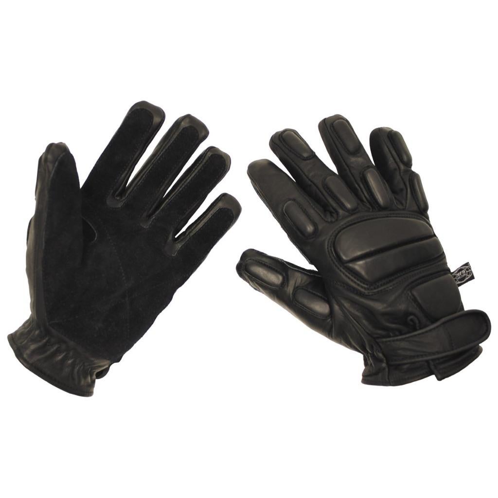 Leather Gloves "Protect" – Zwart – Snijbestendig, Verzamelen, Militaria | Algemeen, Ophalen of Verzenden, Landmacht, Nederland