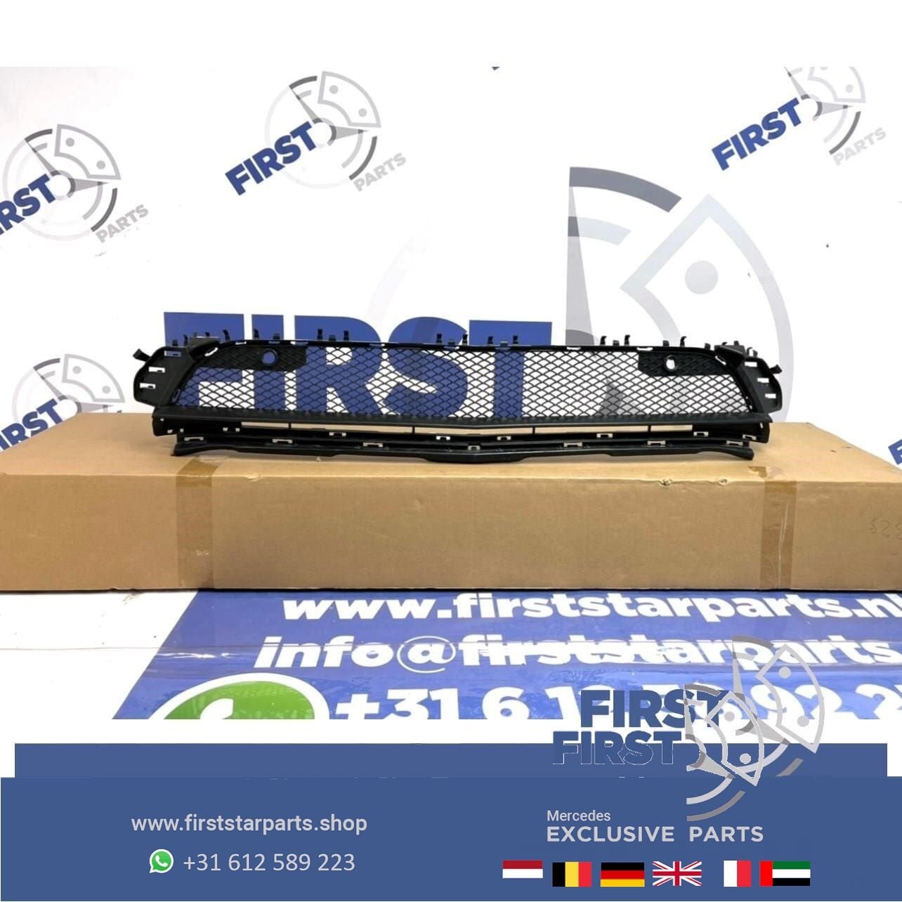W156 X156 GLA KLASSE AMG BUMPER ROOSTER VOORBUMPER MIDDEN RO, Gebruikt, -, Ophalen of Verzenden, -