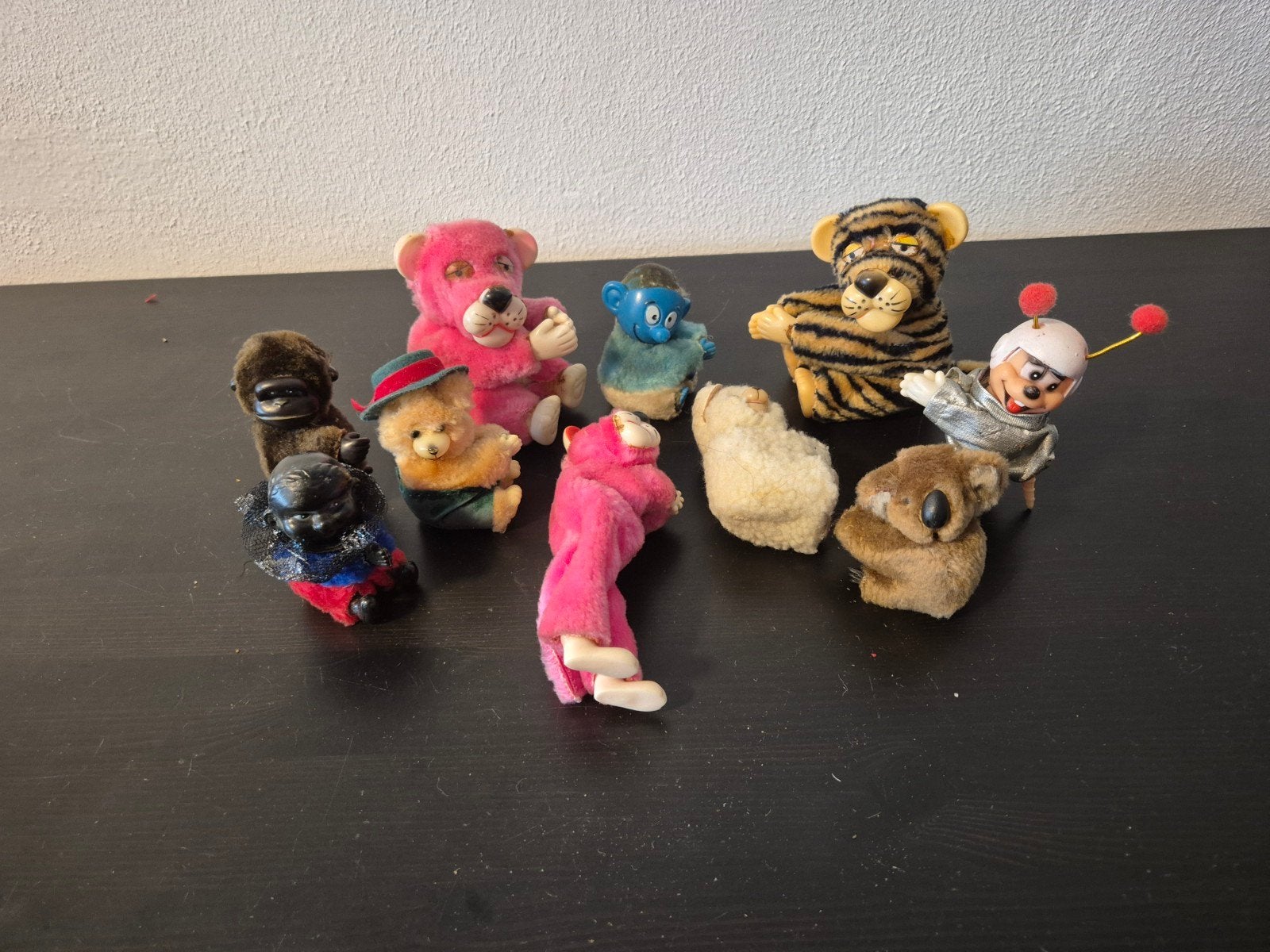 Vintage knijphandjes diertjes Collectie - Diverse Dieren en, Ophalen of Verzenden, Jongen of Meisje