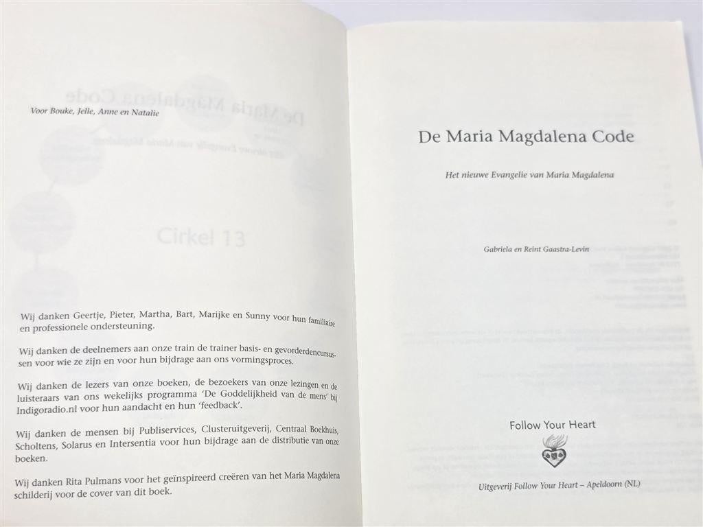 De Maria Magdalena Code — Het Nieuwe Evangelie, Ophalen of Verzenden, Gelezen, Overige onderwerpen, Achtergrond en Informatie