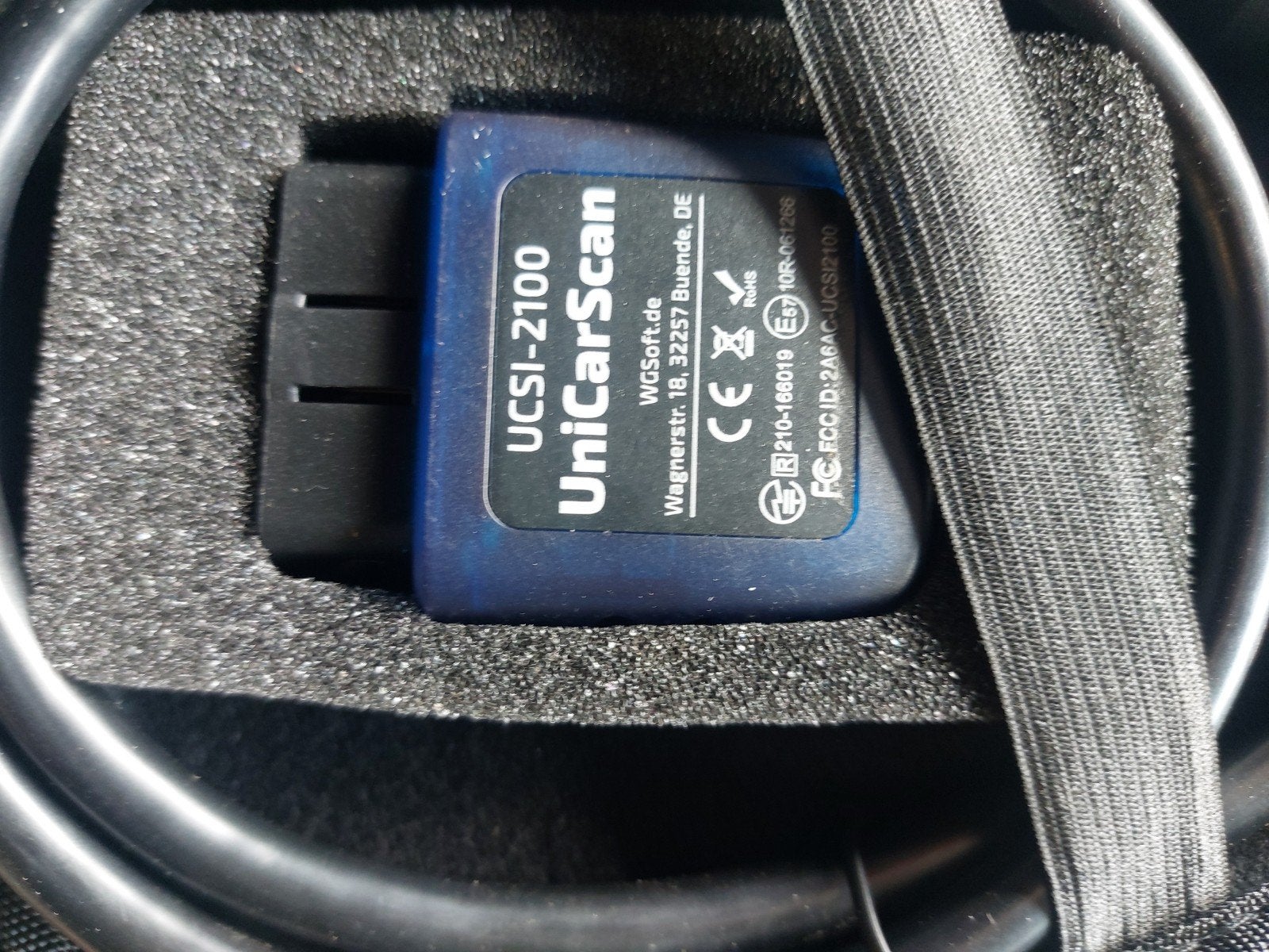UniCarScan UCSI-2100 OBD2 Diagnosetool, Auto diversen, Auto-accessoires, Ophalen of Verzenden, Zo goed als nieuw