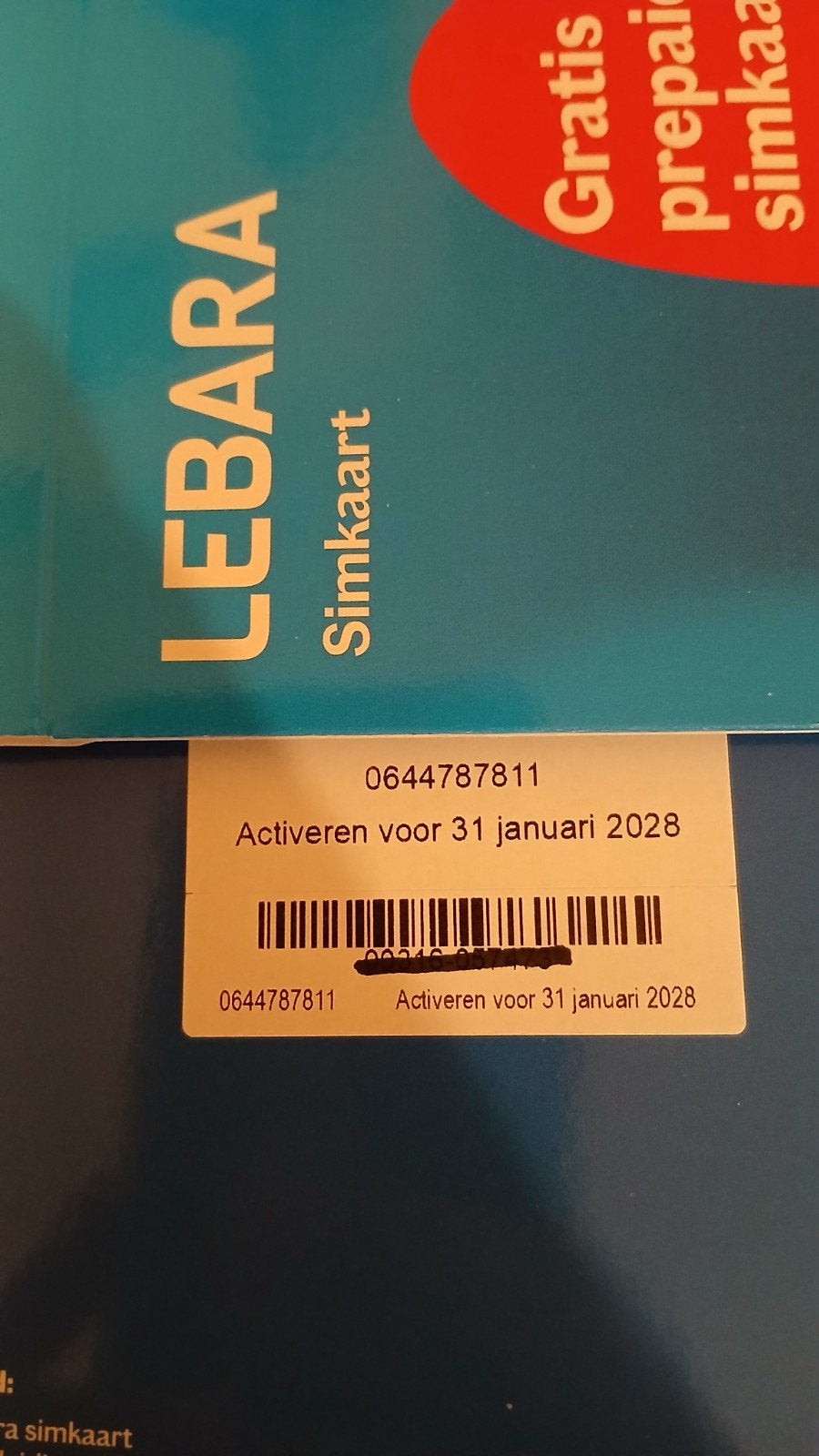 MOOI NUMMER 06-44-78-78-11, Telecommunicatie, Ophalen of Verzenden, Nieuw, KPN, Simkaart