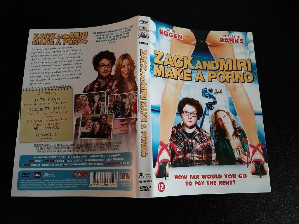 Zack and Miri make a porno, Seth Rogen, Elizabeth Banks!, Vanaf 12 jaar, Ophalen of Verzenden, Gebruikt, Overige genres