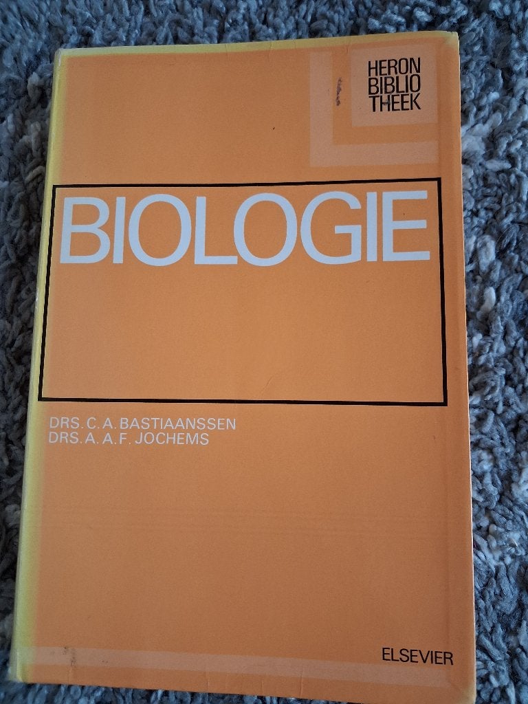 Studieboeken (Biologie), Ophalen, HBO, Zo goed als nieuw, Bastiaansen