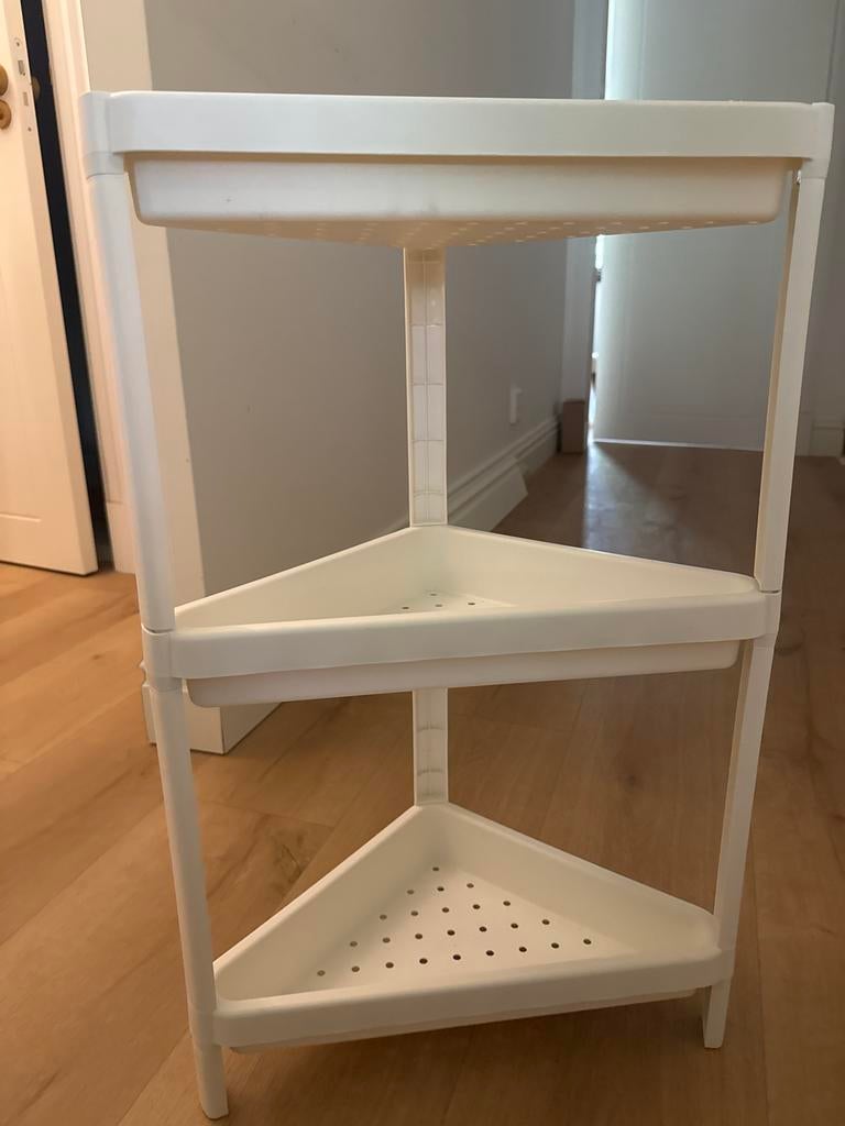 Ikea Vesken hoekrek - Zo goed als nieuw, Huis en Inrichting, Ophalen, Zo goed als nieuw