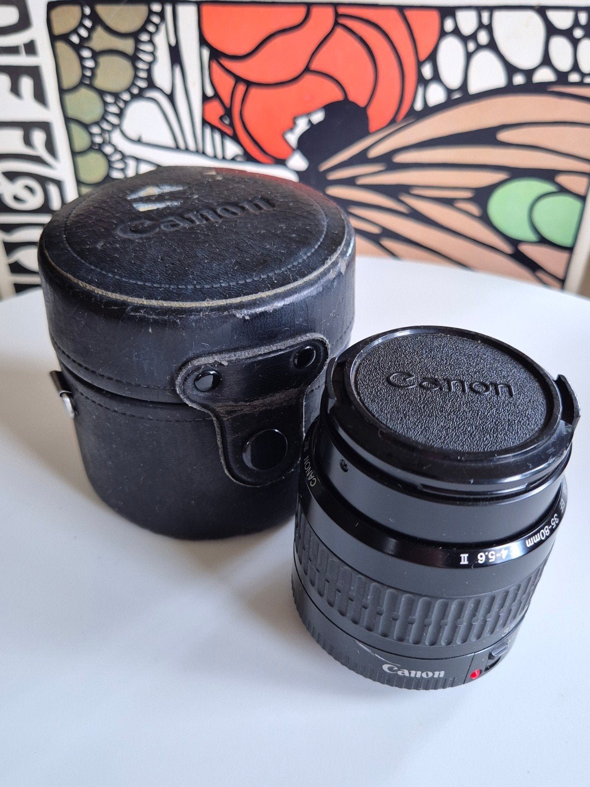 Canon EF 35-80mm f/4-5.6 II Zoomlens, Audio, Tv en Foto, Fotografie | Lenzen en Objectieven, Gebruikt, Beschermhoes/tas, 30-2, Shimomaruko 3-chome, Ota-ku, Tokyo 146-8501, Japan