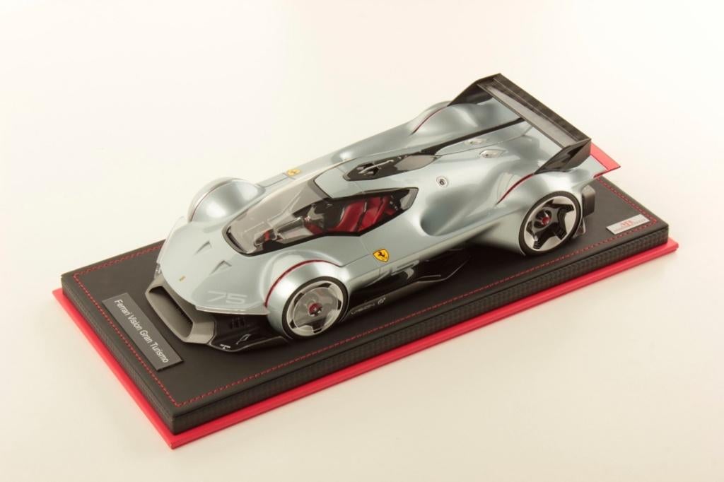 Ferrari Vision GT silver MR 1:18 NIEUW ! C4F, Overige merken, MR, ., Nieuw