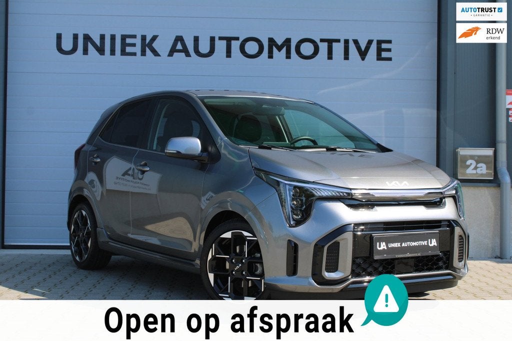 Kia Picanto 1.2 GT-LINE | 79 PK | KEYLESS | STUUR & STOELVER, Auto's, Kia, Voorwielaandrijving, Gebruikt, Zwart, 4 cilinders
