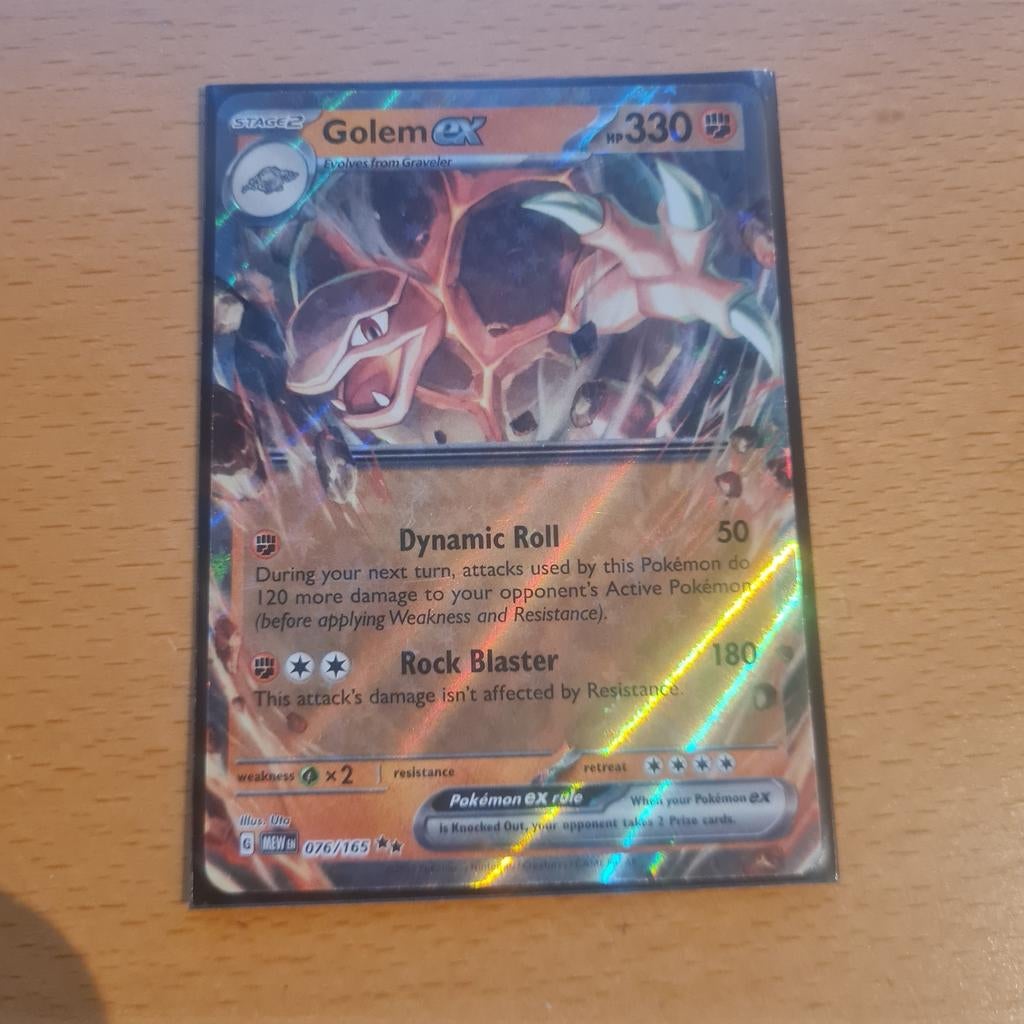 Golem mew 151, Ophalen of Verzenden, Nieuw, Losse kaart, Foil