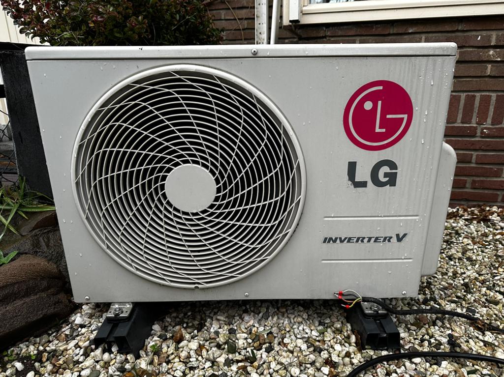 Airco LG inverter V, Ophalen, Gebruikt