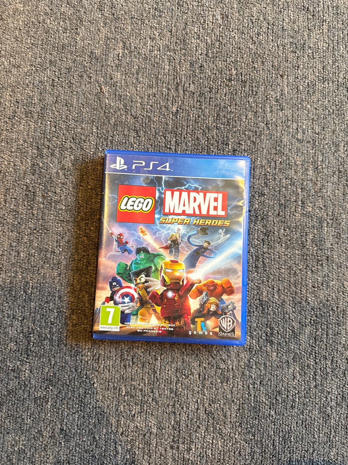 LEGO Marvel Super Heroes PS4 - Avontuurlijk bouwplezier!, 1 speler, Zo goed als nieuw, Vanaf 7 jaar, Ophalen