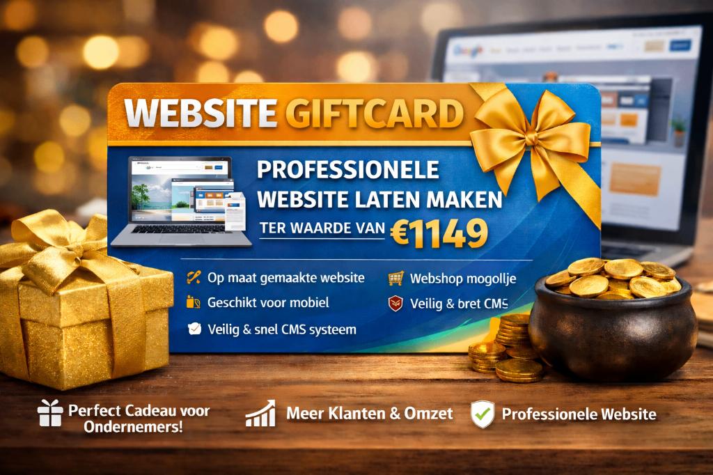 Professionele Website Laten Maken | voor Ondernemers & ZZP, Verzenden, Nieuw