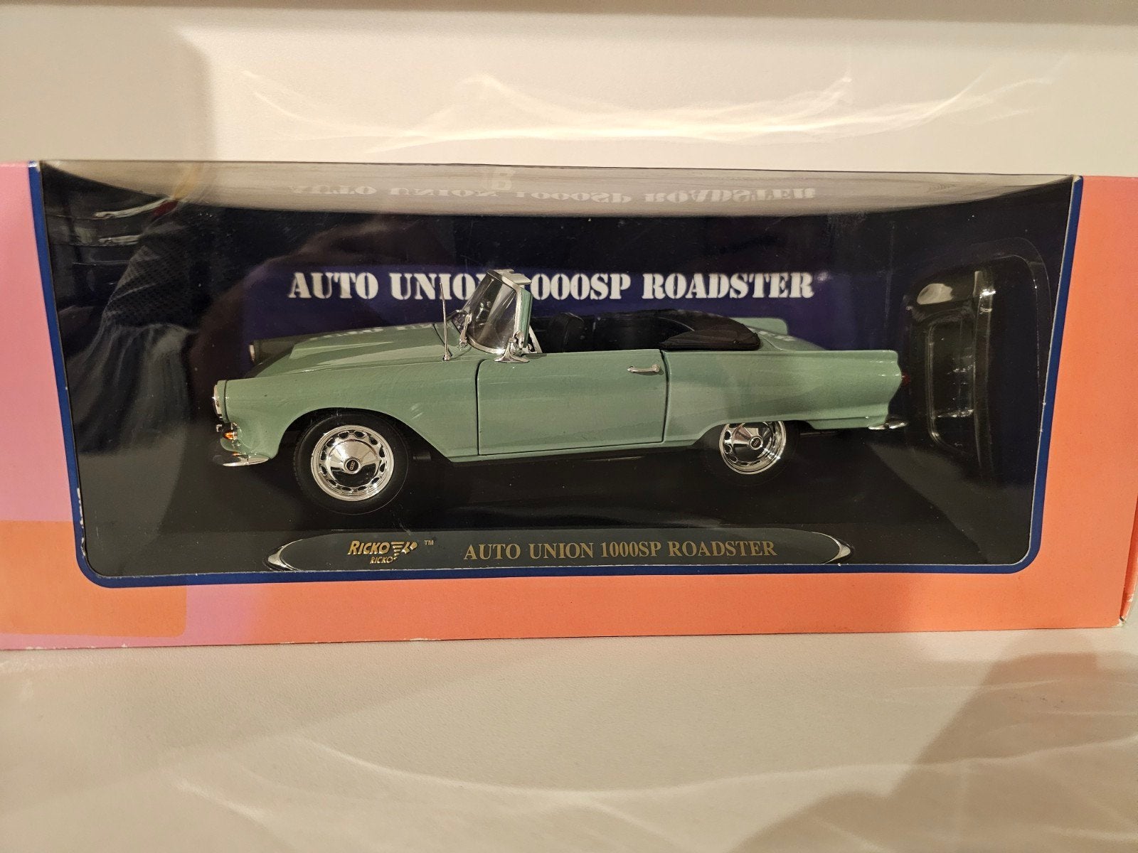 REPLICARS AUTO UNION (AUDI) 1000SP ROADSTER 1:18, Ophalen of Verzenden, Zo goed als nieuw, Auto, Overige merken
