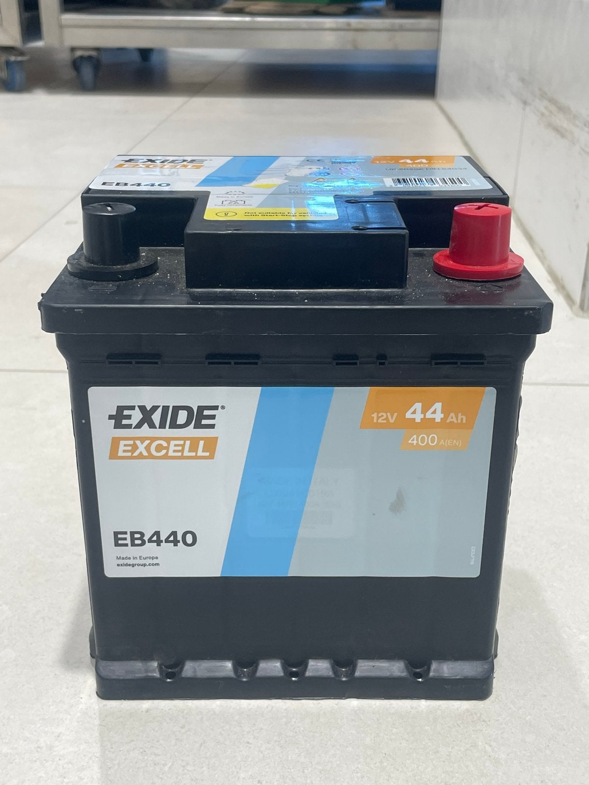 Exide Excell EB440 Accu 12V 44Ah 400A(EN), Gebruikt, Universele onderdelen