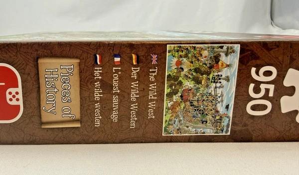 Jumbo Pieces of History Het Wilde Westen 950 Stukjes Puzzel, Verzenden, 500 t/m 1500 stukjes, Zo goed als nieuw, Legpuzzel