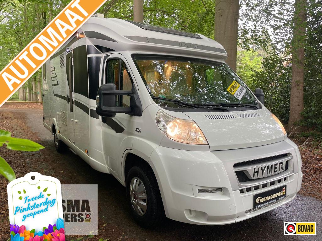 Hymer Tramp 678 CL Enkele Bedden Automaat Euro 5 70000 km, Caravans en Kamperen, Campers, Automaat, Ringverwarming, Airbags, 7 tot 8 meter