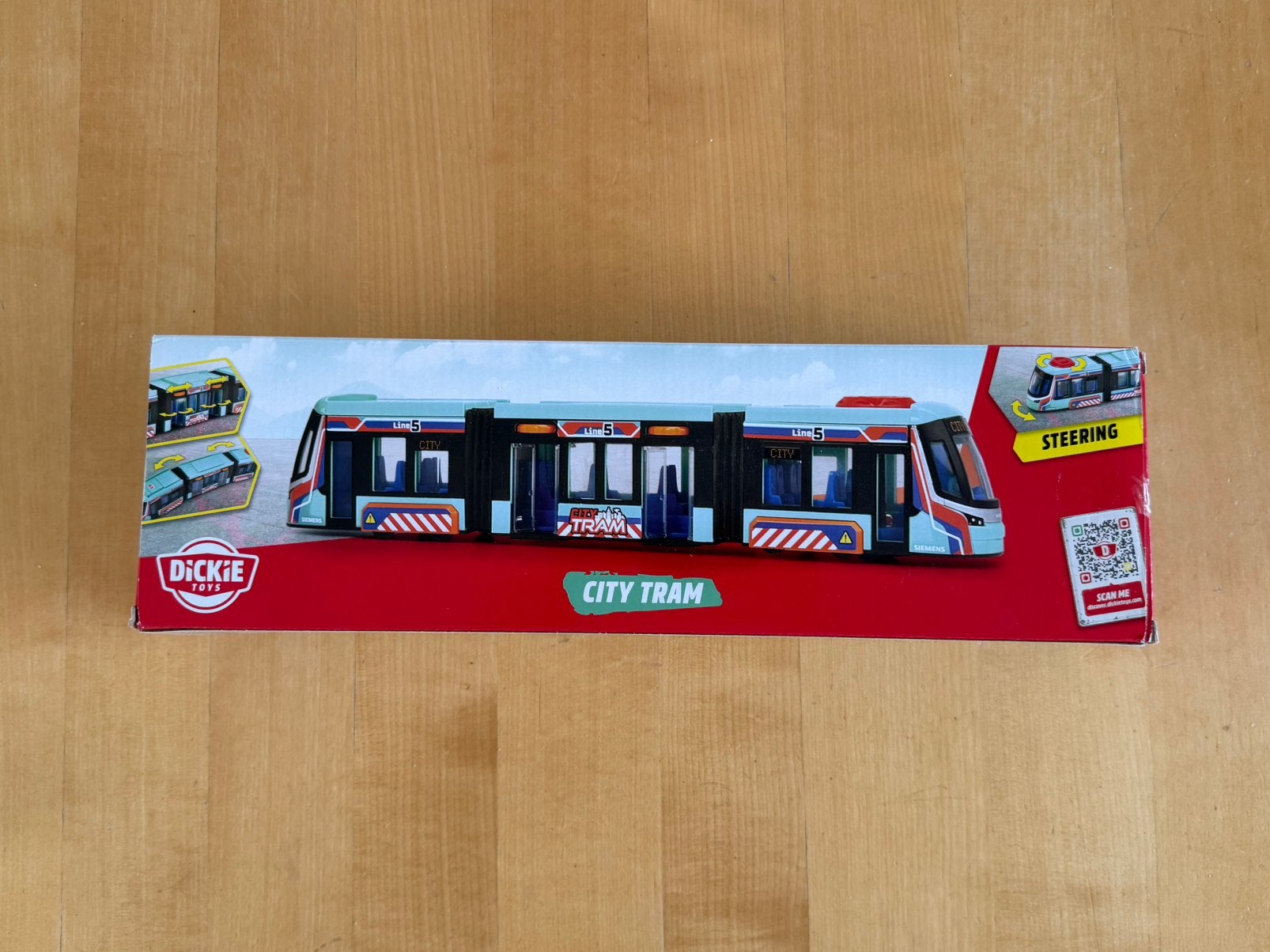 Dickie Toys speelgoed tram interactief, Ophalen of Verzenden, Nieuw