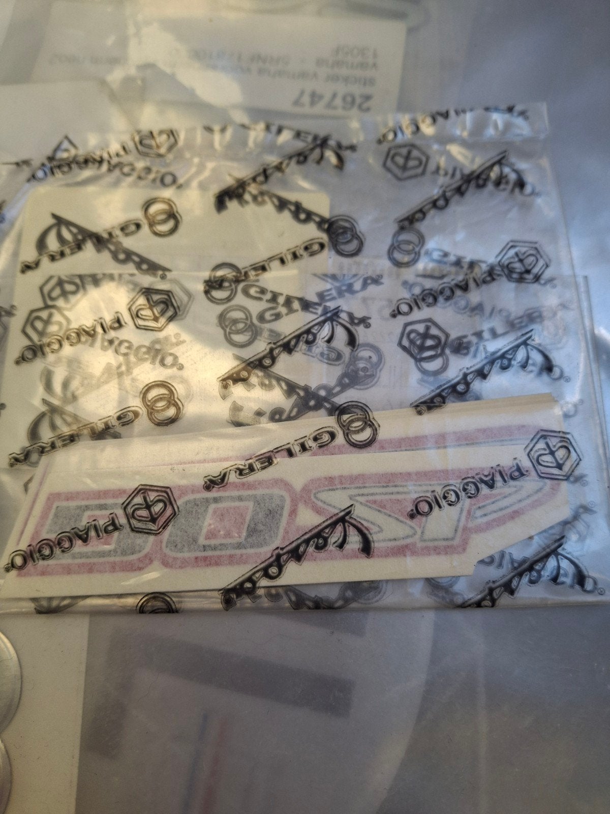 Gilera Piaggio Emblemen en Stickers Set, Ophalen of Verzenden, Nieuw, Elektrisch, Overige modellen