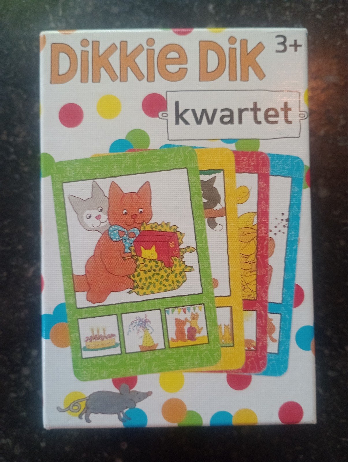 Dikkie Dik Kwartetspel voor kinderen 3+, Een of twee spelers, Ophalen of Verzenden, Zo goed als nieuw, Gottmer