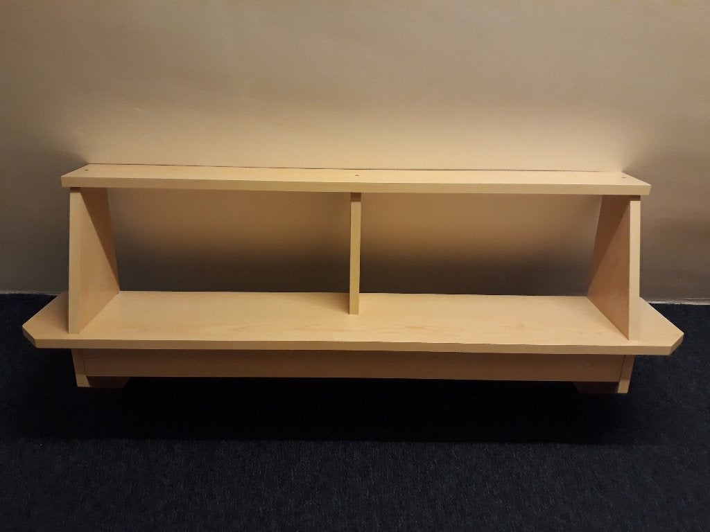 Boekenplank / boekenkastje voor boven bureau - goede staat, Ophalen, Zo goed als nieuw