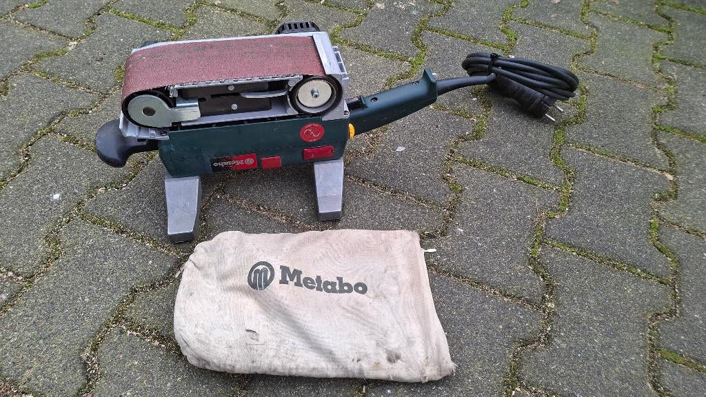Metabo BAE1075 Bandschuurmachine met steunen!, ., Ophalen of Verzenden, Zo goed als nieuw, .