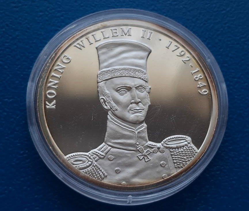 Penning Koning Willem II - Nederlandse Regenten 2001, Verzenden, Overige materialen, Nederland