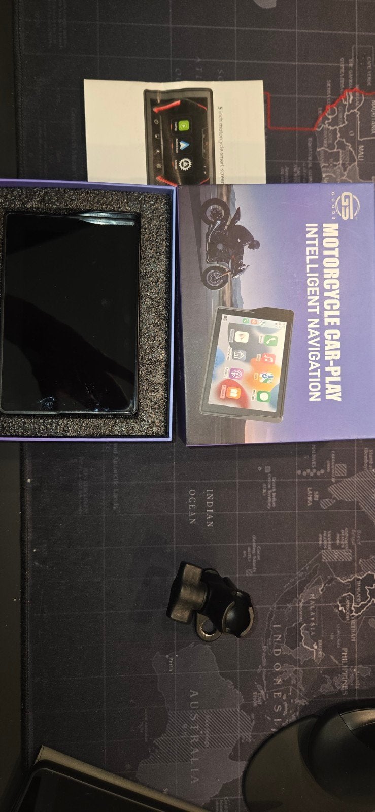 5 inch Carplay/Android navigatie GSGoods, Ophalen of Verzenden, Zo goed als nieuw