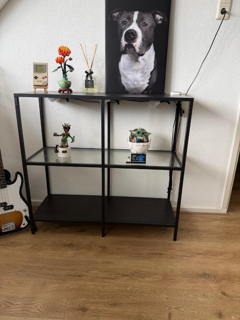 IKEA VITTSJÖ kast / wandtafel, Huis en Inrichting, Kasten | Stellingkasten, Zo goed als nieuw, Ophalen