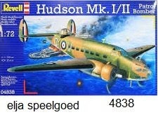 Revell | Artikelnr. 4838 | 1:72 Hudson Mk.I/II Modelbouw, 1:72 tot 1:144, Revell, Nieuw, Ophalen of Verzenden