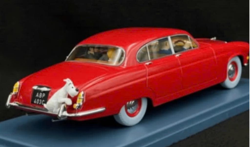 Jaguar MK 10 1962 Kuifje 1/24 voitures TINTIN # 20, Verzenden, Nieuw, Auto, Overige merken