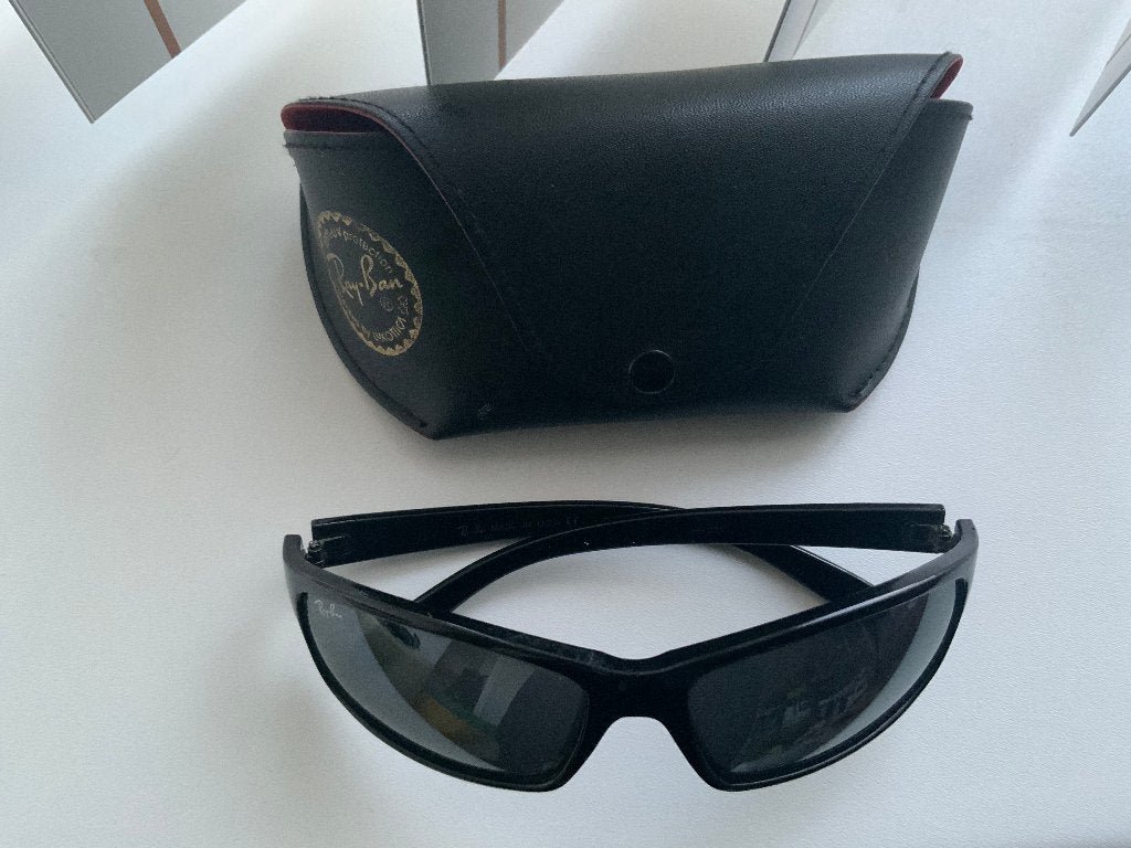 Super Mooie Ray-Ban heren Zonnebril Zwart - Ray Ban, Sieraden, Tassen en Uiterlijk, Zonnebrillen en Brillen | Heren, Gebruikt