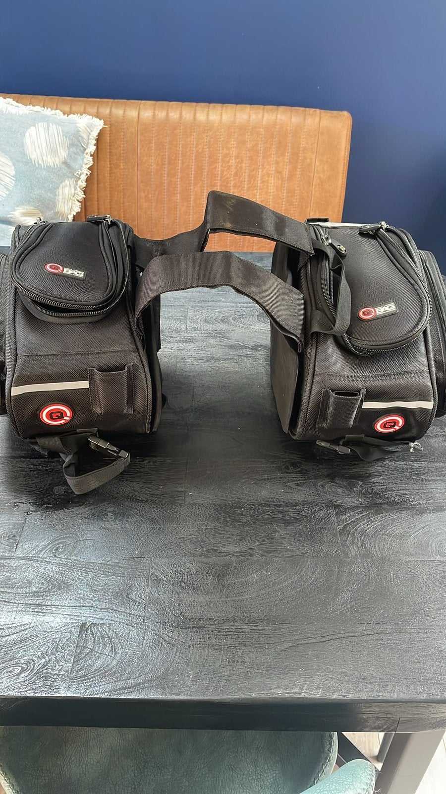 QBag motor zadeltassen | Zo goed als nieuw, Ophalen, Zo goed als nieuw