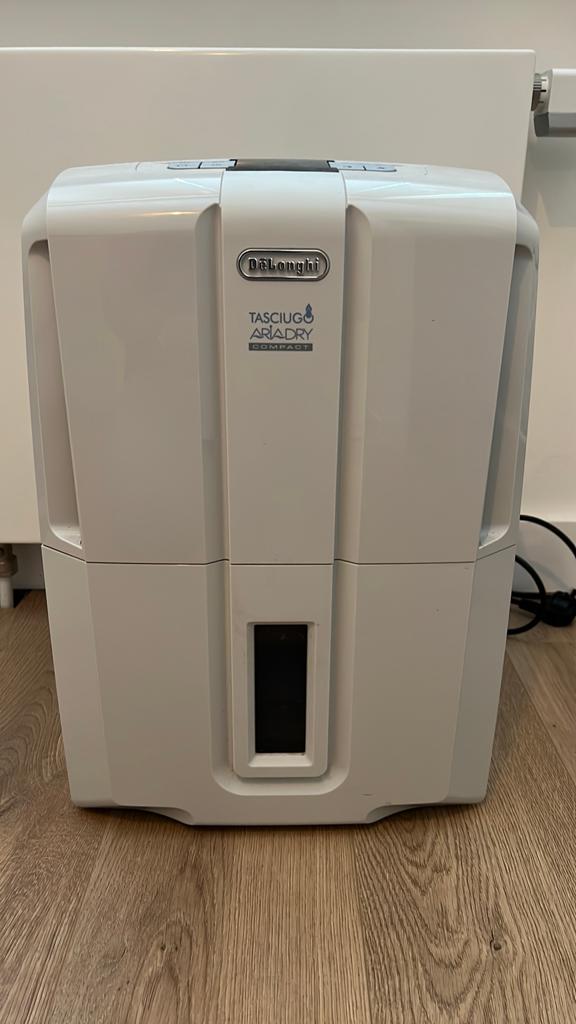 De'Longhi Tasciugo Ariadry Compact DDS20 Luchtontvochtiger, Witgoed en Apparatuur, Luchtbehandelingsapparatuur, Ophalen, Zo goed als nieuw
