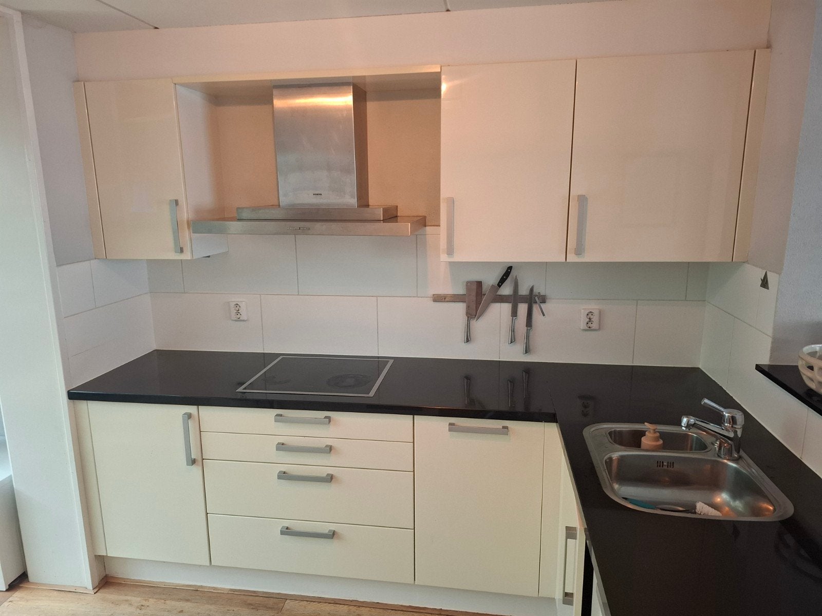 Inductiekookplaat Siemens HMI40ic, Ophalen, Gebruikt, 4 kookzones, Inbouw