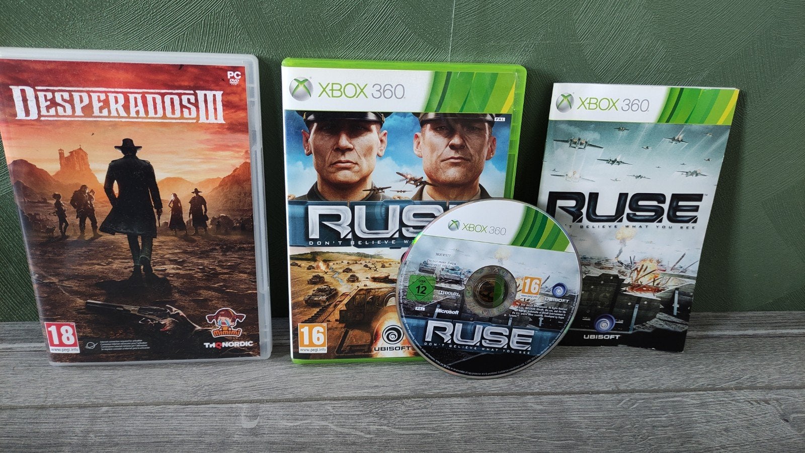 Ruse don't believe what you see xbox 360 en gratis desperado, Spelcomputers en Games, 3 spelers of meer, Ophalen of Verzenden