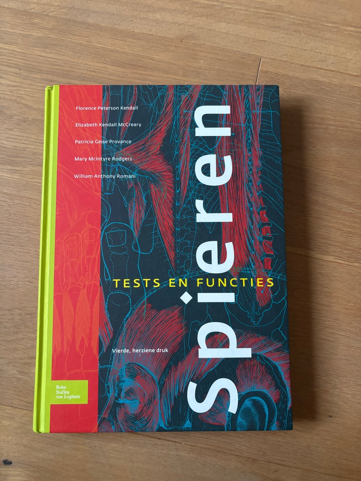 Nieuw boek: Spieren, Tests en Functies (4e druk), Boeken, Studieboeken en Cursussen, Ophalen of Verzenden, Beta, Nieuw, HBO
