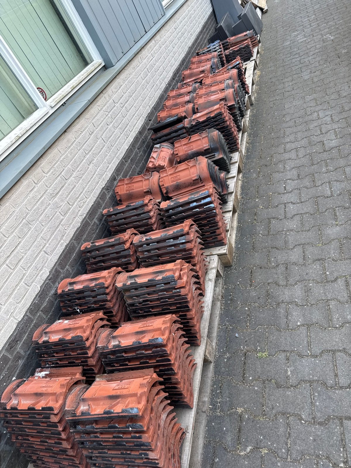 275 KDN dakpannen - Made in Holland, Ophalen, Gebruikt, Steen of Klei, 15 m² of meer