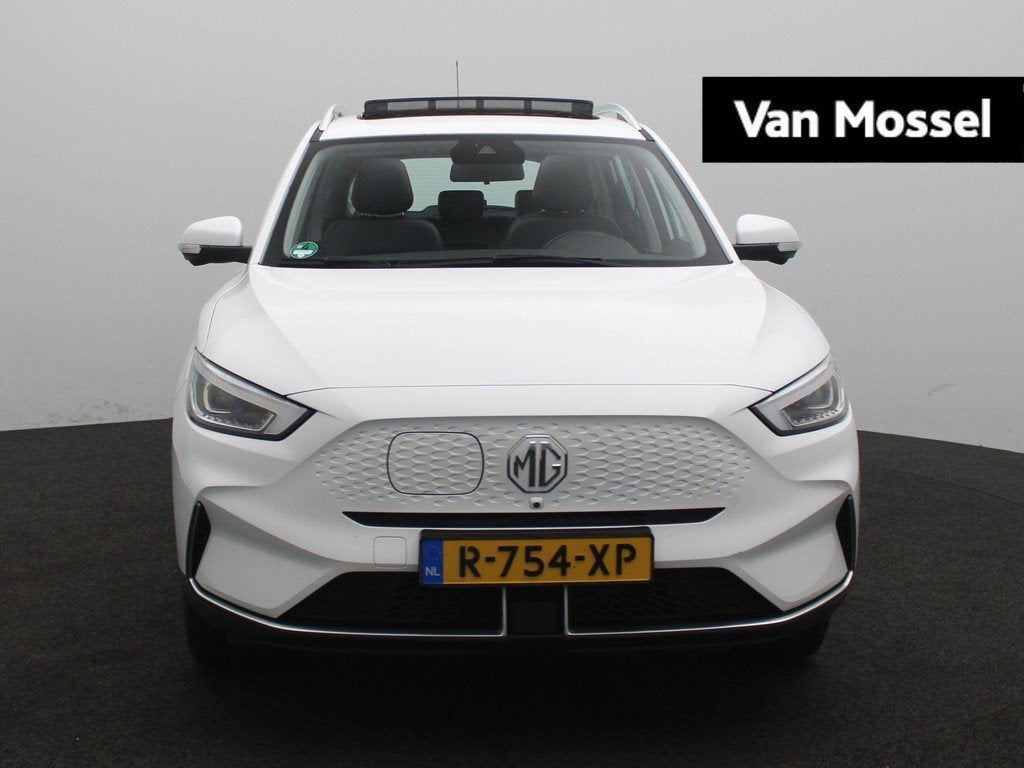 MG ZS EV Long Range Luxury 70 kWh | Apple Carplay/Android Au, Auto's, MG, 12 maanden, Gebruikt, ZS, Wit