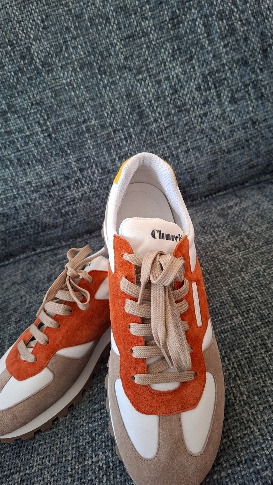 Nieuwe Church's Dalton sneakers - Desert + Orange, Ophalen of Verzenden, Nieuw, Overige kleuren