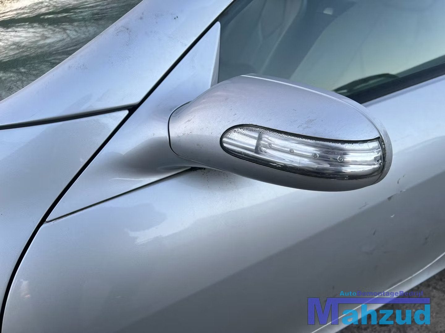 MERCEDES SLK R171 Zilver C775 links spiegel 2005-2011, Auto-onderdelen, Spiegels, Gebruikt, Mercedes-Benz AG, Mercedes-Benz, Ophalen of Verzenden